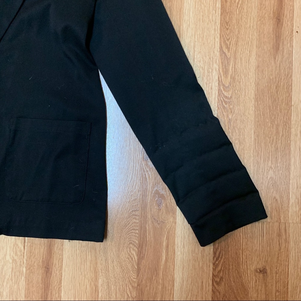 Black Single Button Blazer - image 7